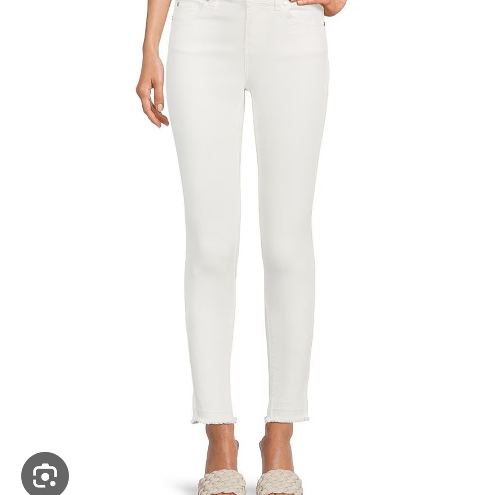 Joes Women's White skinny ankle Jeans
